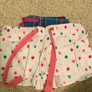 Old Navy White PJ shorts